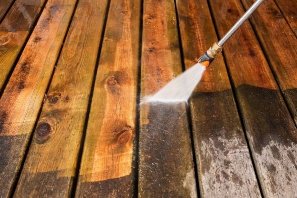 Timber Deck Pressure Washing Brisbane